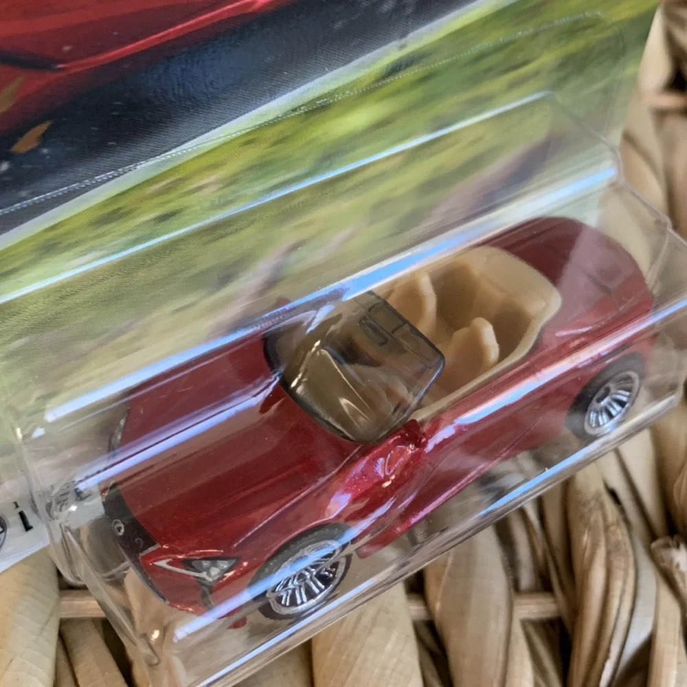 2021 Lexus LC 500 Red Convertible Sports Car Matchbox New Model 2025 MBX MB1504🆕